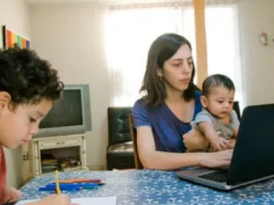 Ajude uma mãe a comprar um notebook trabalhar home office