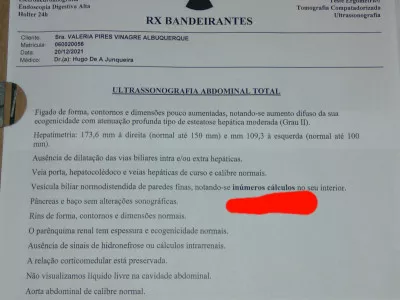 Cirurgia da vesícula urgente